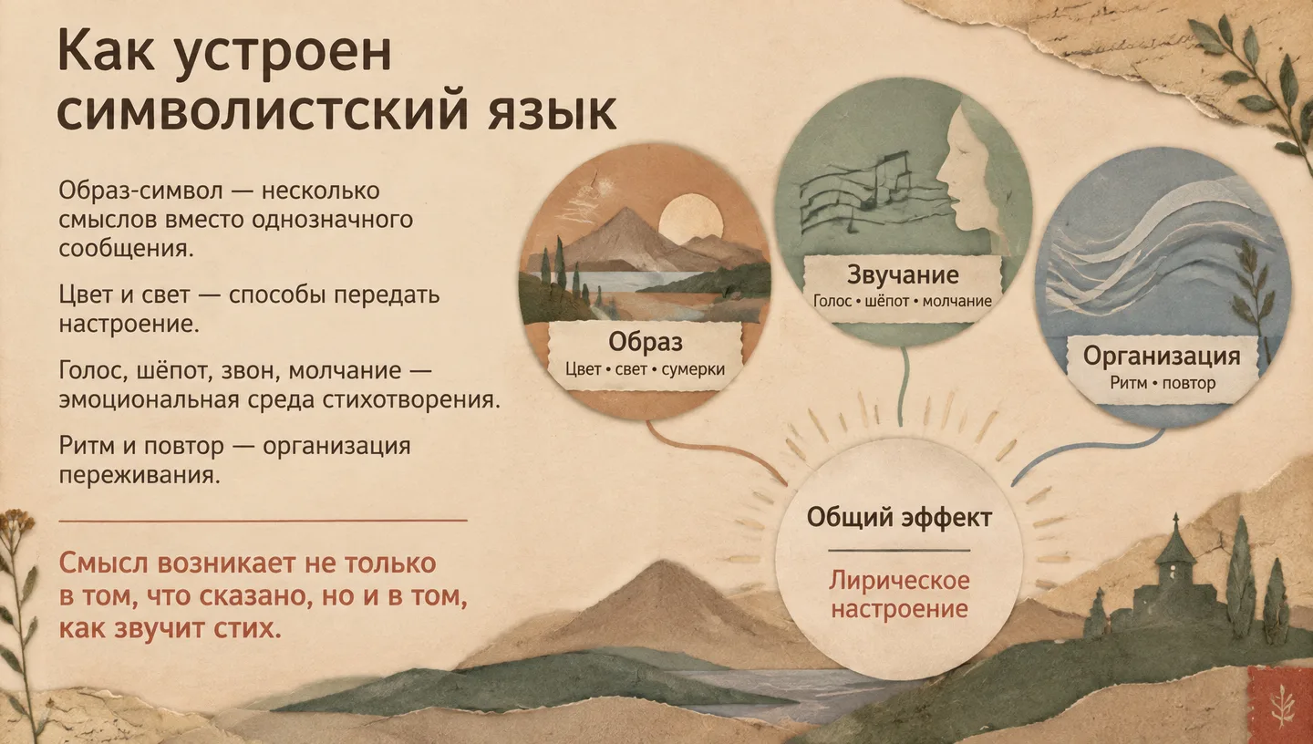 Как устроен символистский язык