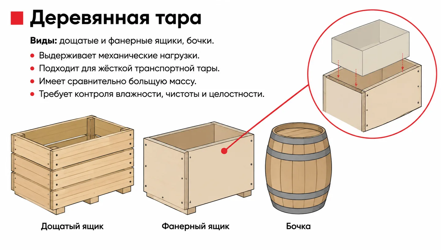 Деревянная тара