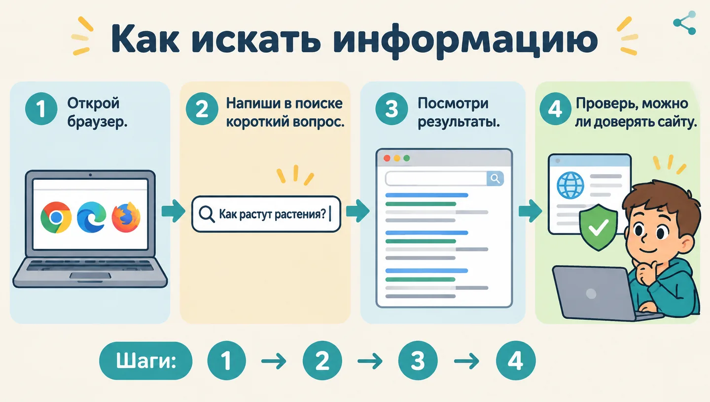Как искать информацию