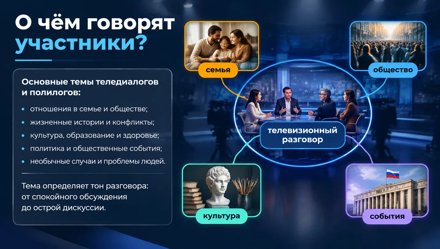 О чём говорят участники?
