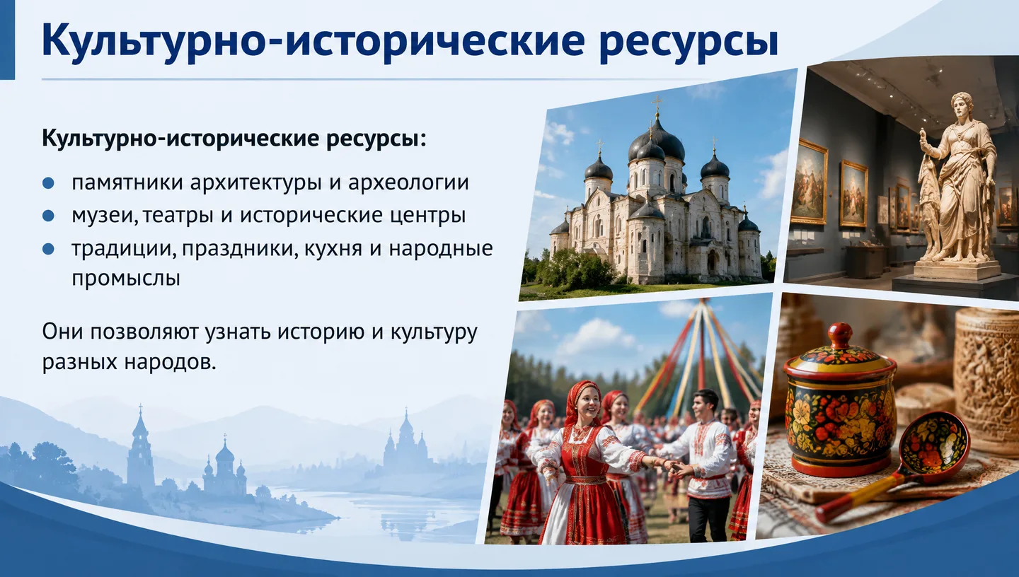 Культурно-исторические ресурсы