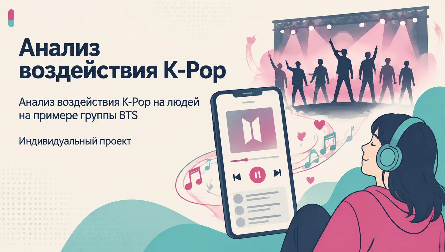Первый слайд: Анализ воздействия K-Pop