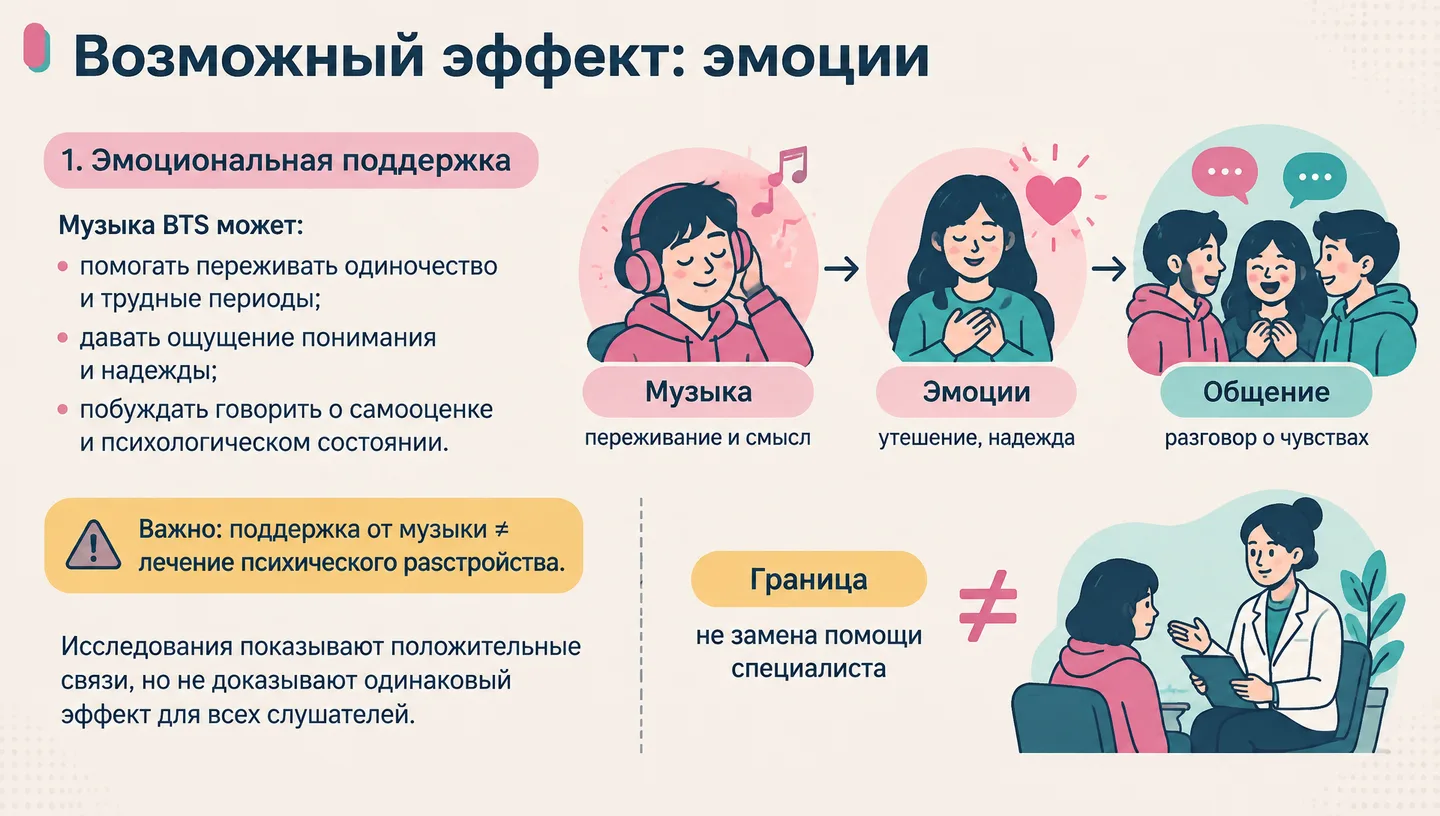 Возможный эффект: эмоции