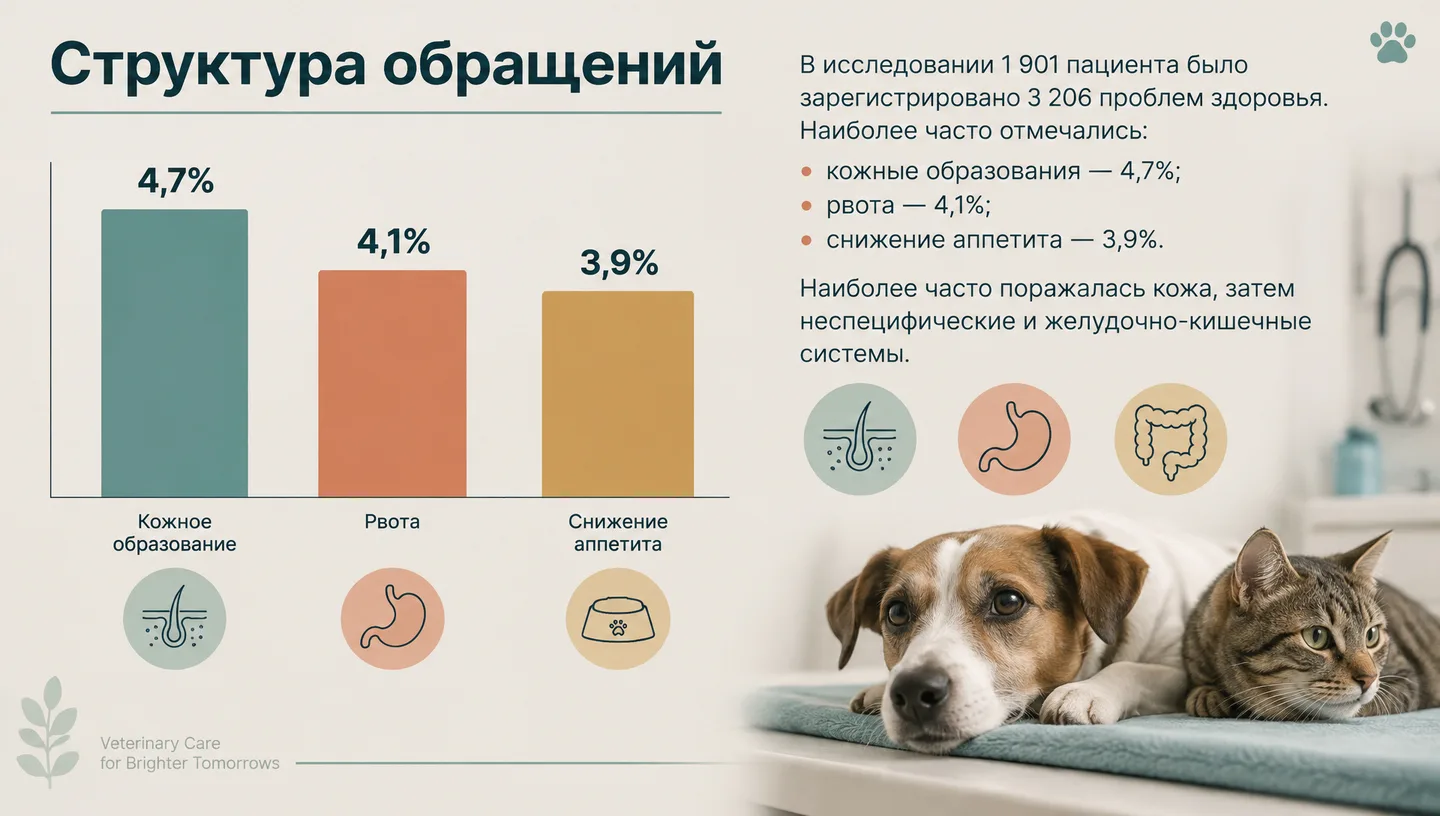 Структура обращений