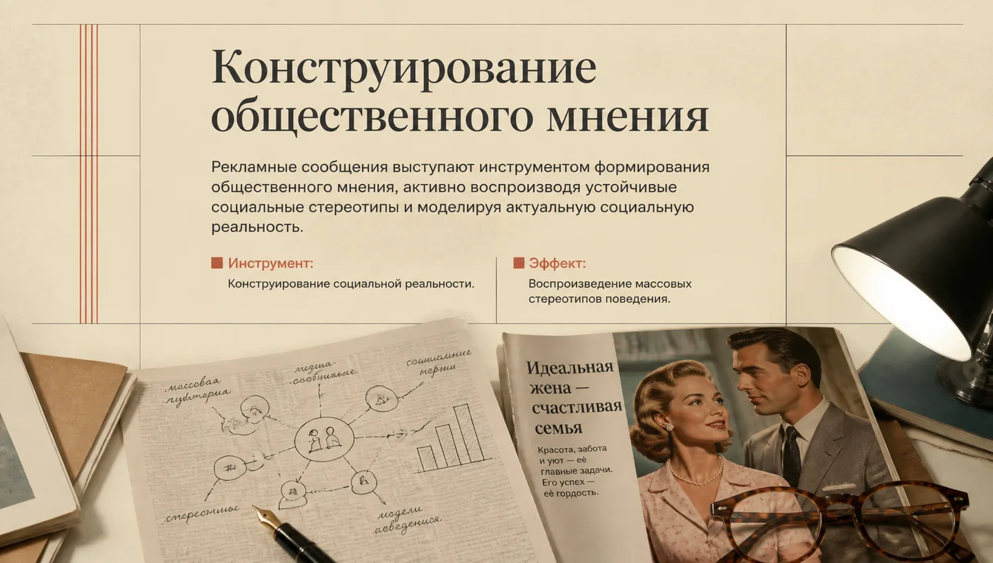 Конструирование общественного мнения
