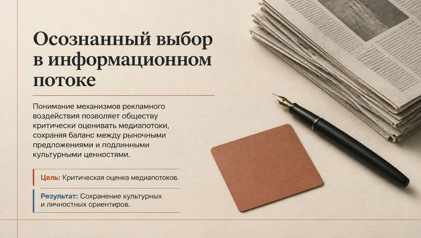 Осознанный выбор в информационном потоке