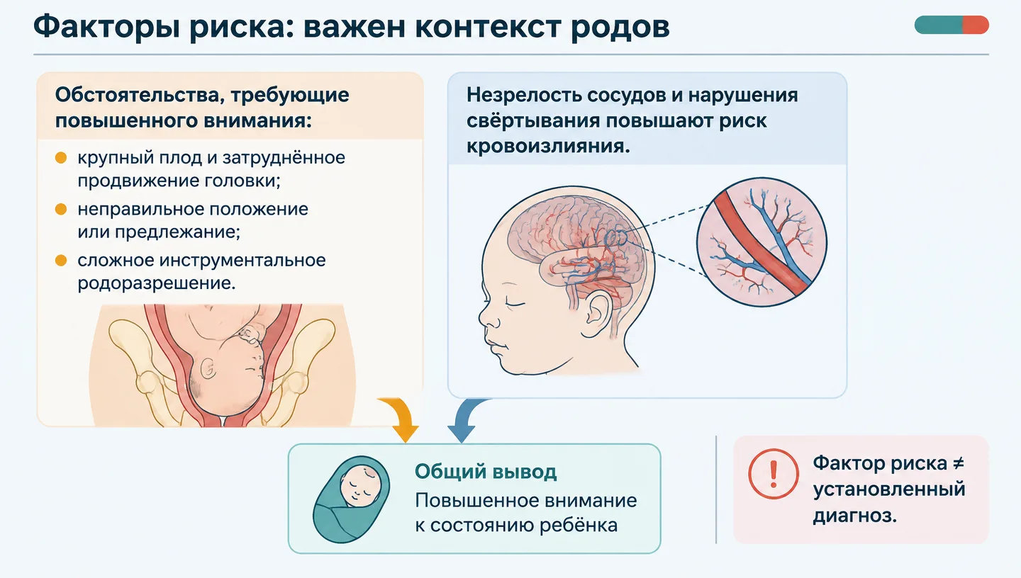Факторы риска: важен контекст родов
