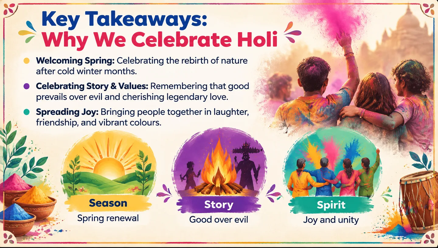 Key Takeaways: Why We Celebrate Holi