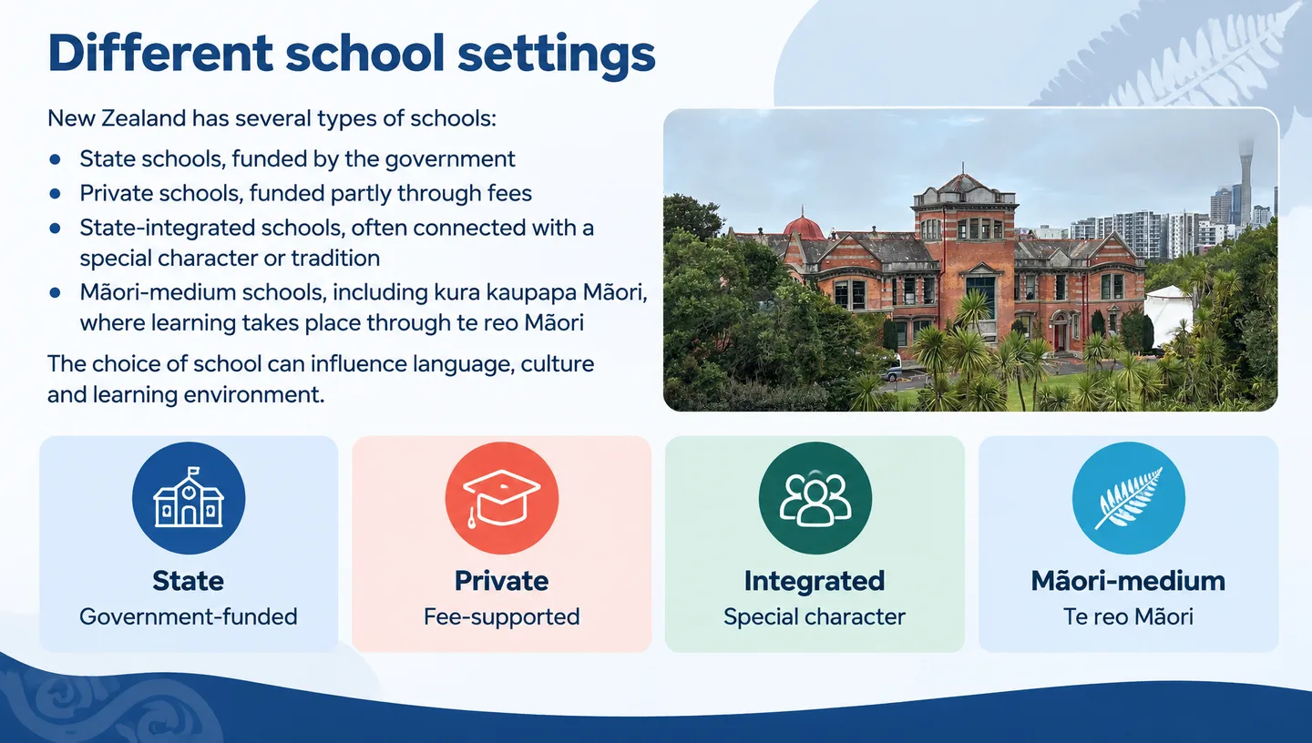 Different school settings