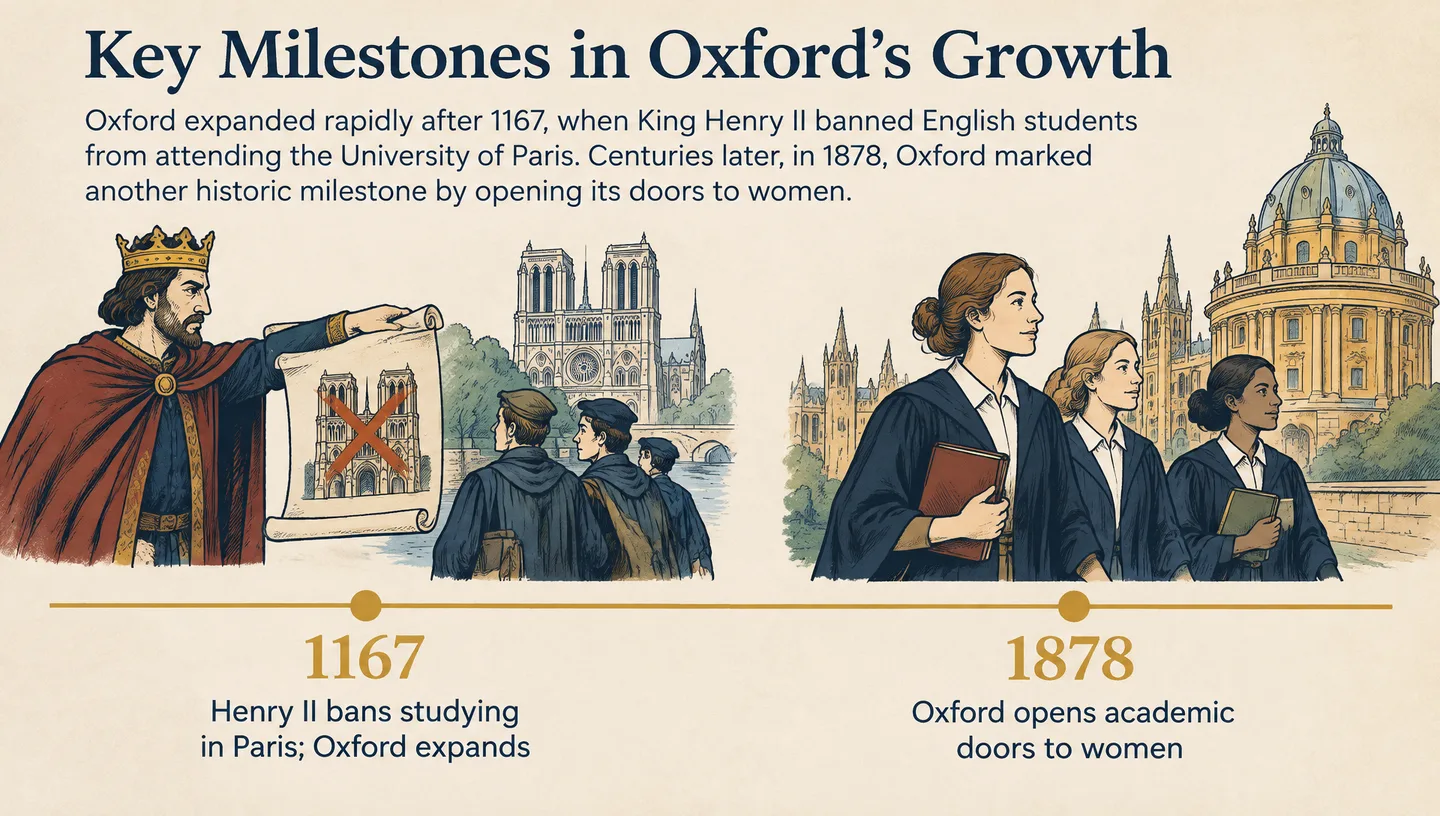 Key Milestones in Oxford’s Growth