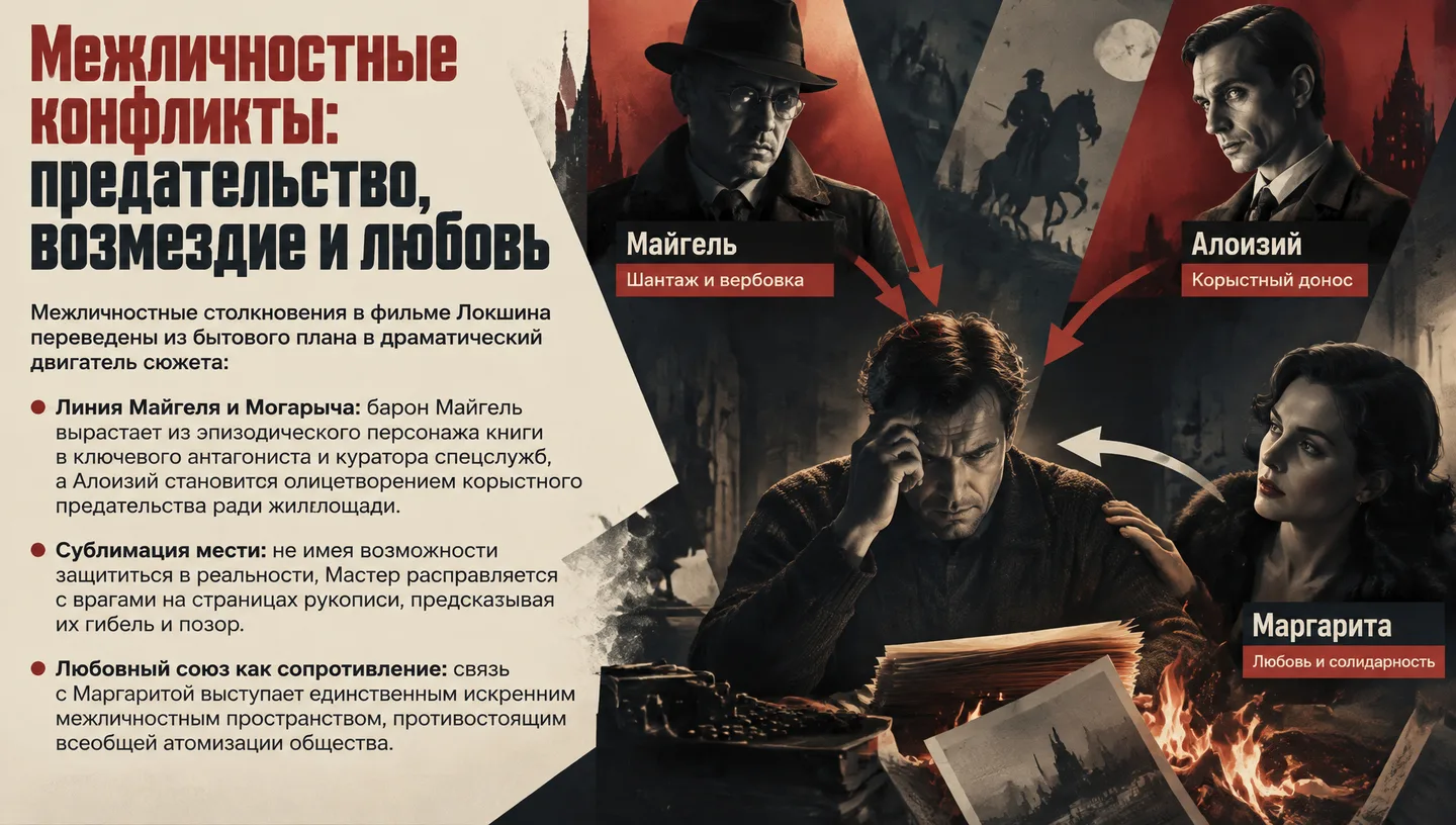 Межличностные конфликты: предательство, возмездие и любовь
