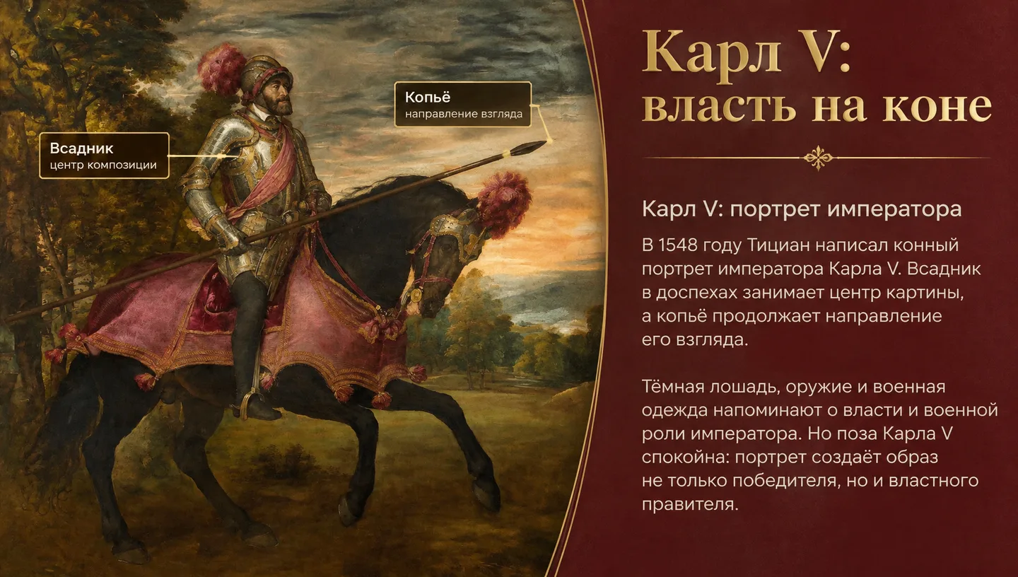 Карл V: власть на коне
