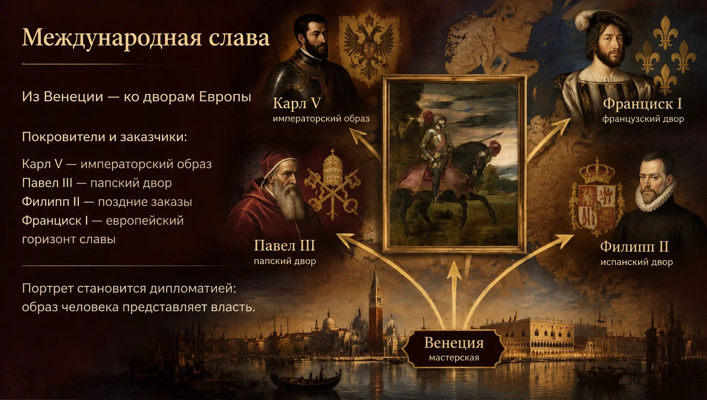 Международная слава