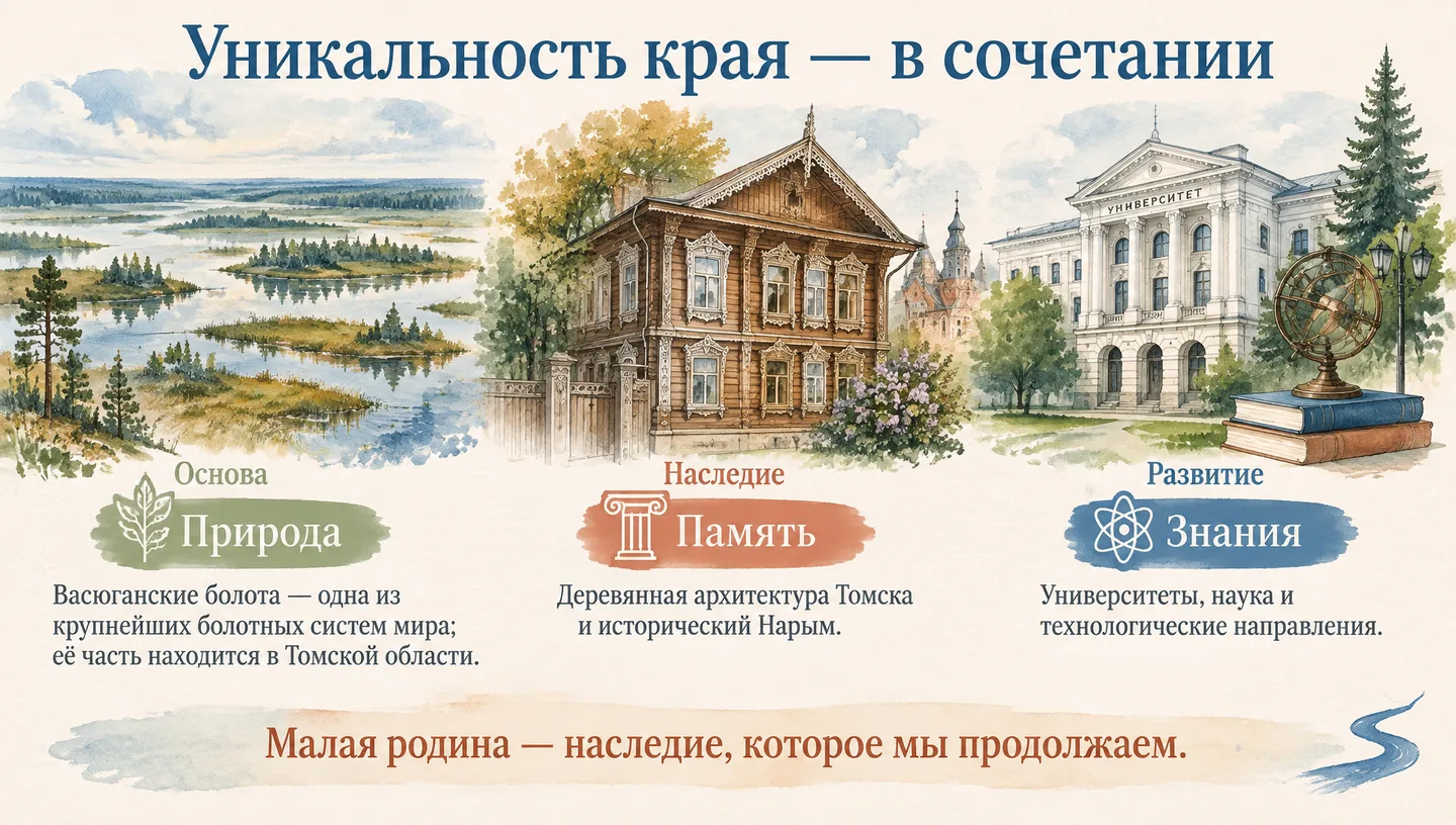 Уникальность края — в сочетании