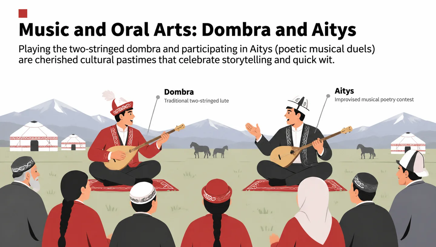 Music and Oral Arts: Dombra and Aitys