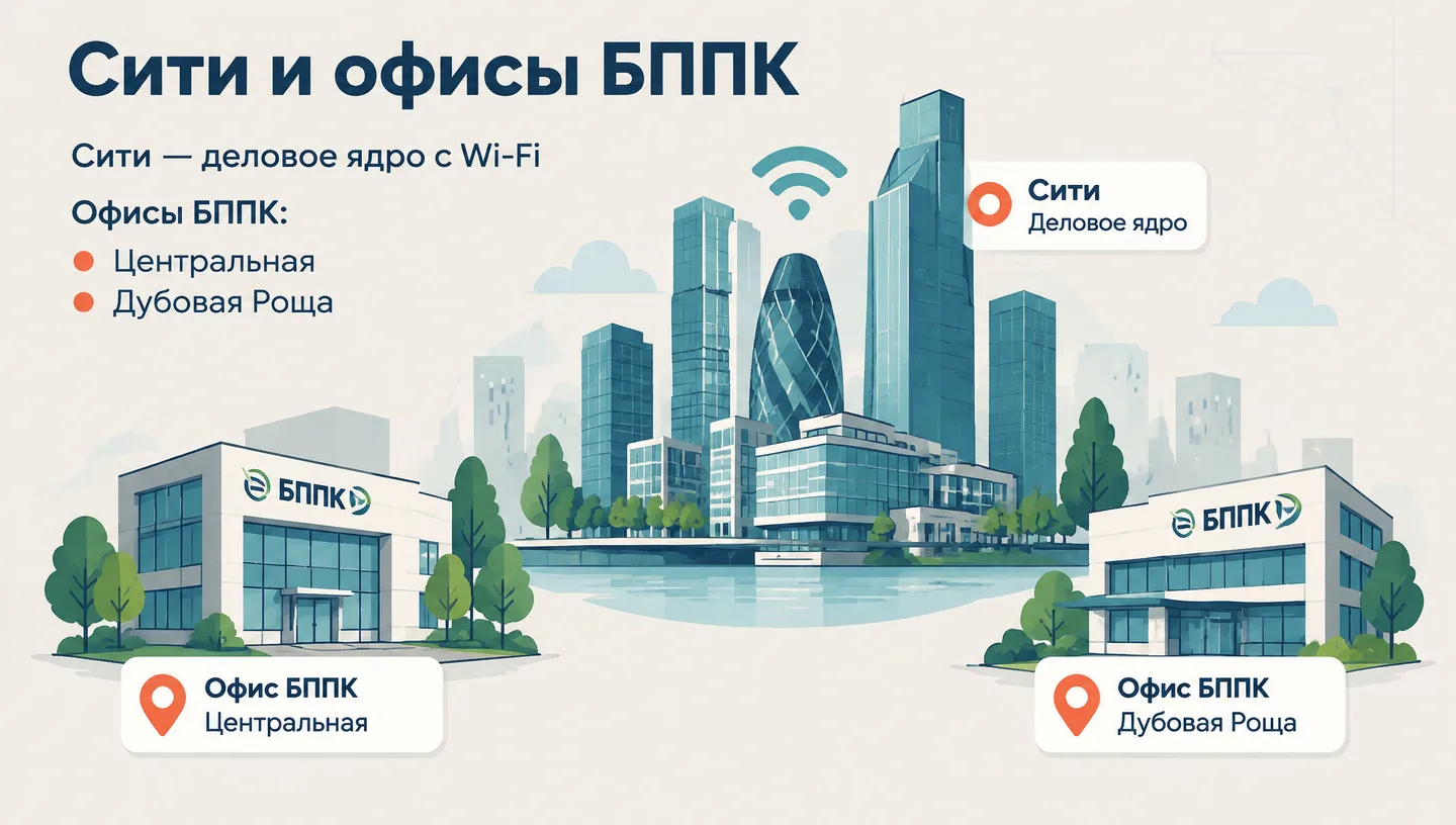 Сити и офисы БППК