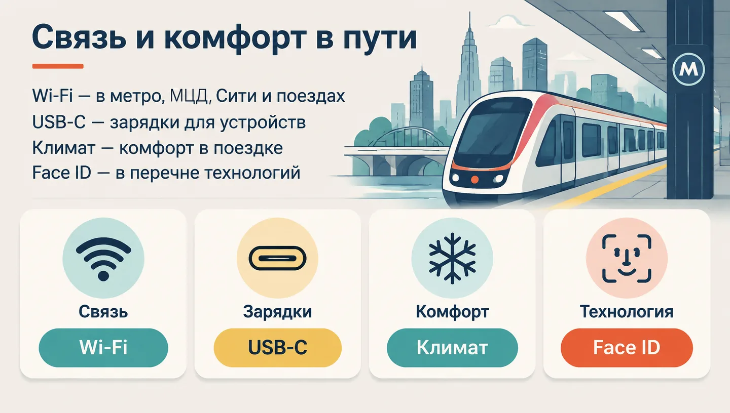 Связь и комфорт в пути