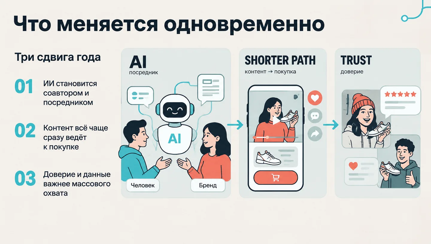 Что меняется одновременно