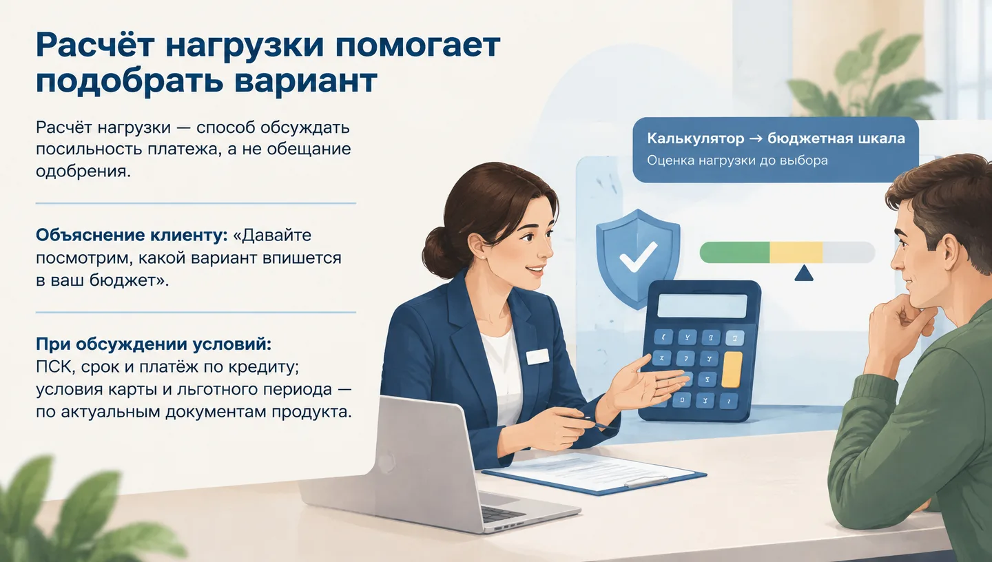 Расчёт нагрузки помогает подобрать вариант