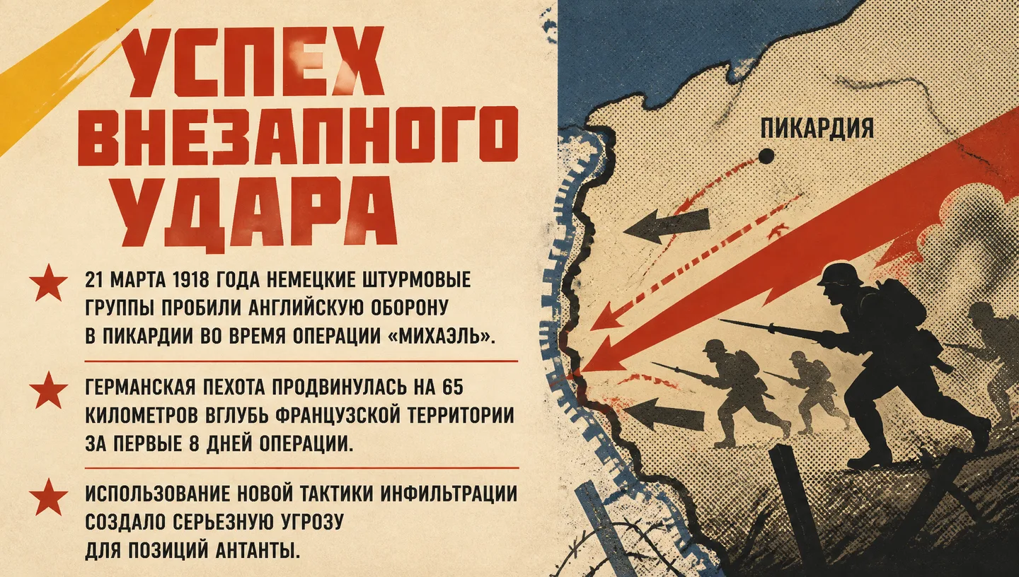 Успех внезапного удара