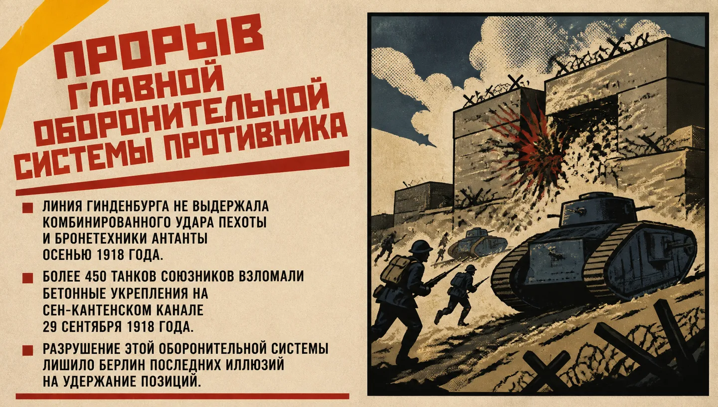 Прорыв главной оборонительной системы противника