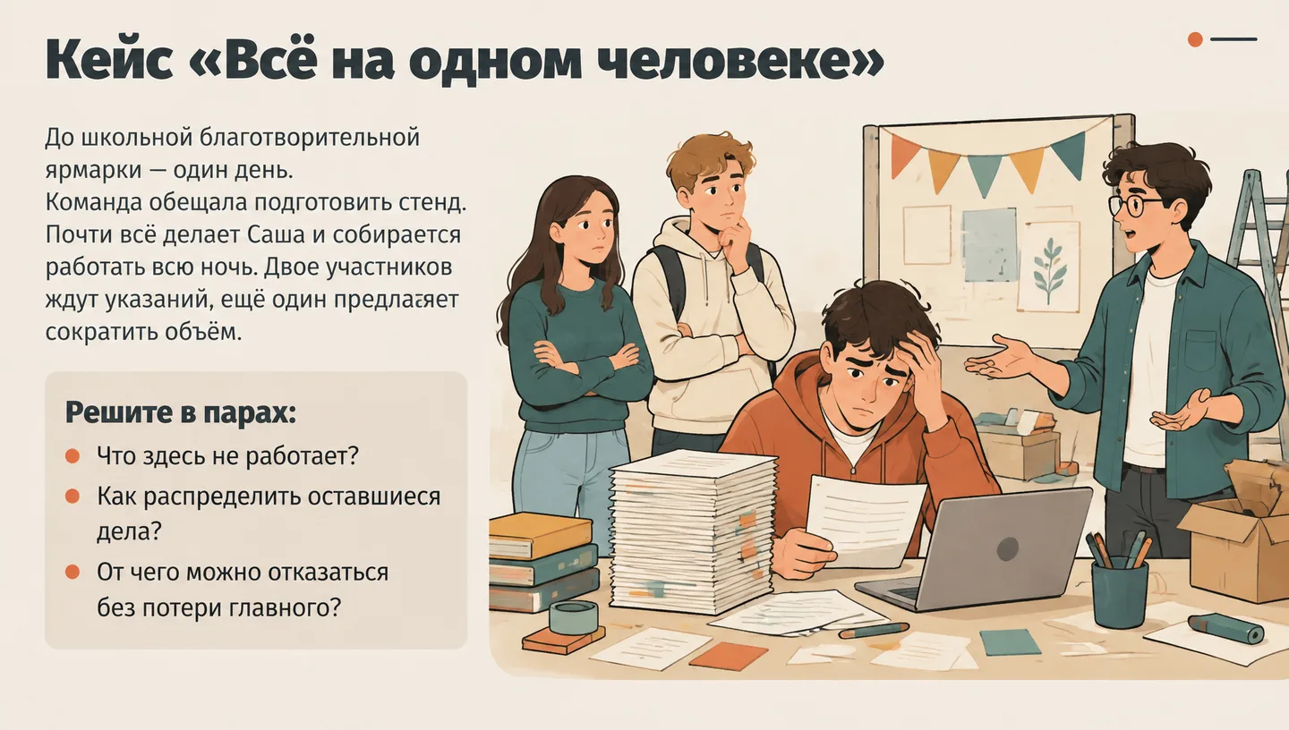 Кейс «Всё на одном человеке»