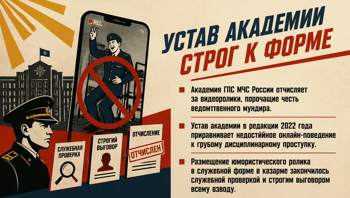 Устав академии строг к форме