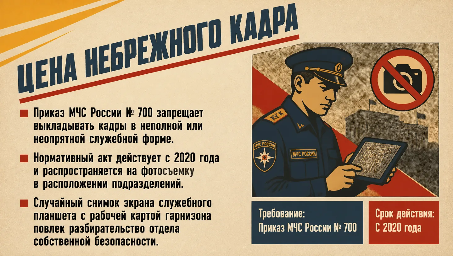 Цена небрежного кадра