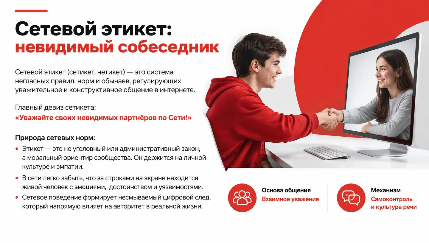 Сетевой этикет: невидимый собеседник