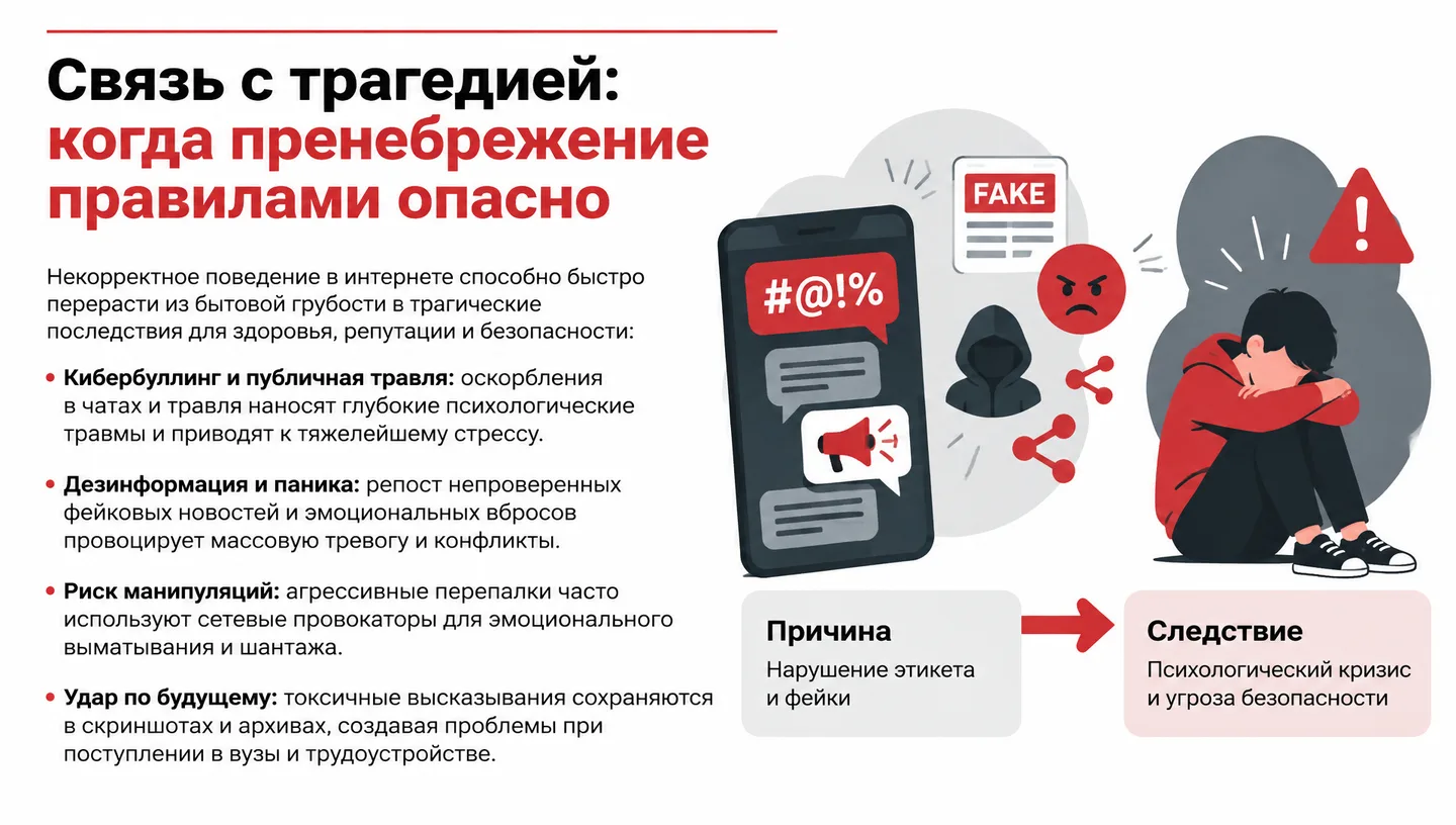 Связь с трагедией: когда пренебрежение правилами опасно