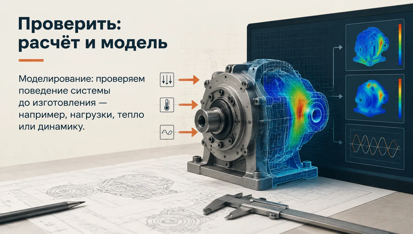 Проверить: расчёт и модель
