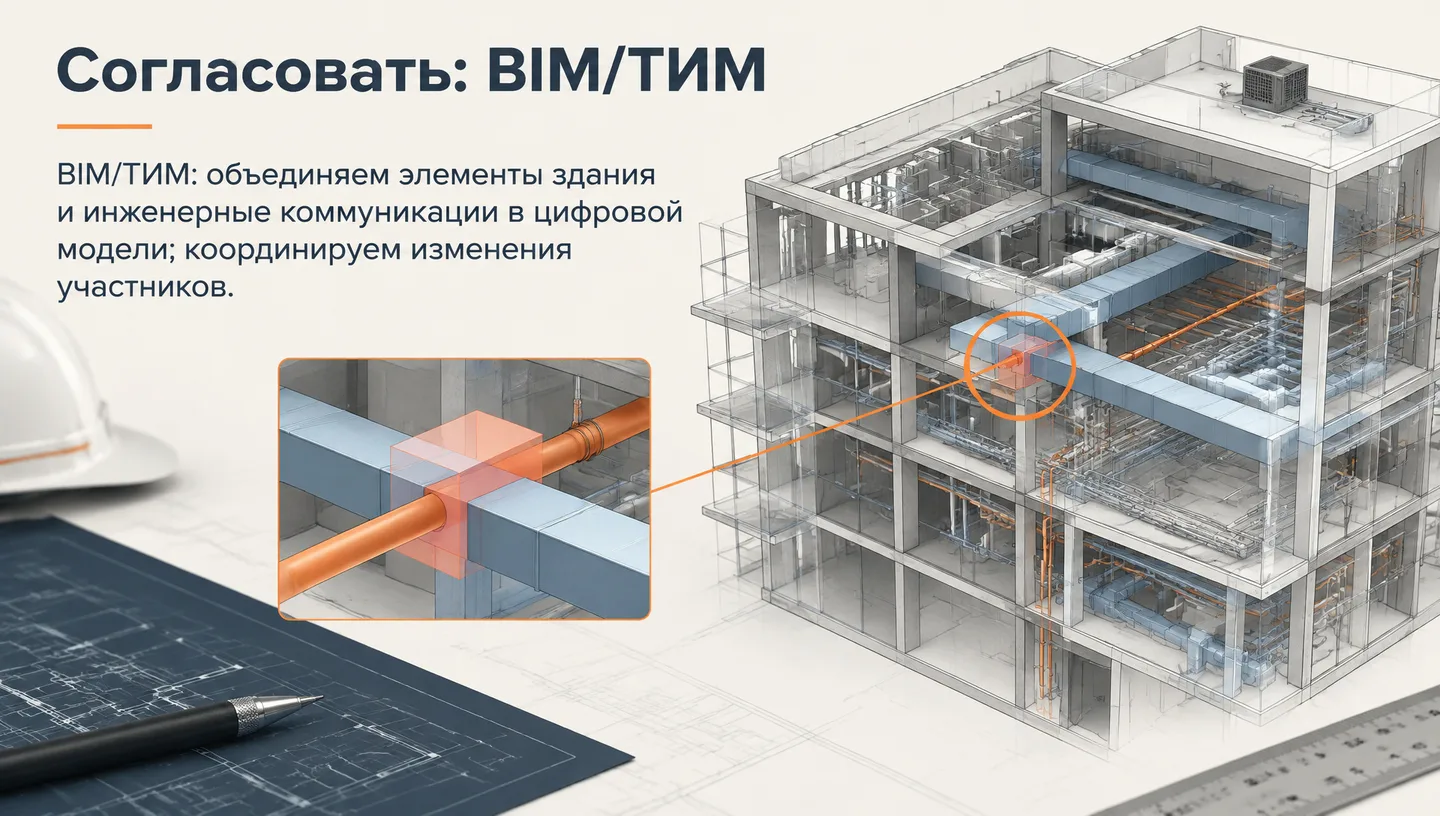 Согласовать: BIM/ТИМ