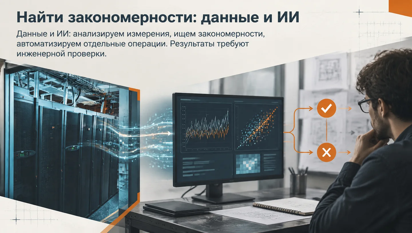 Найти закономерности: данные и ИИ