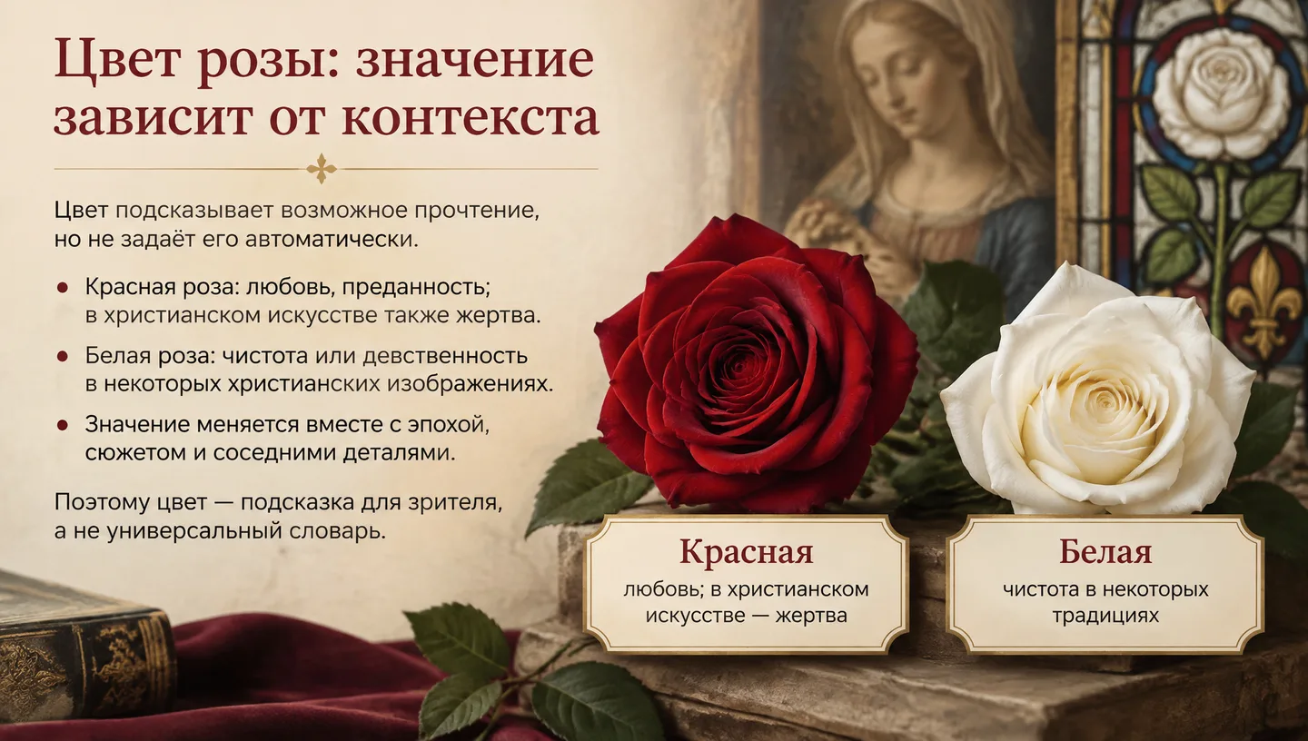Цвет розы: значение зависит от контекста