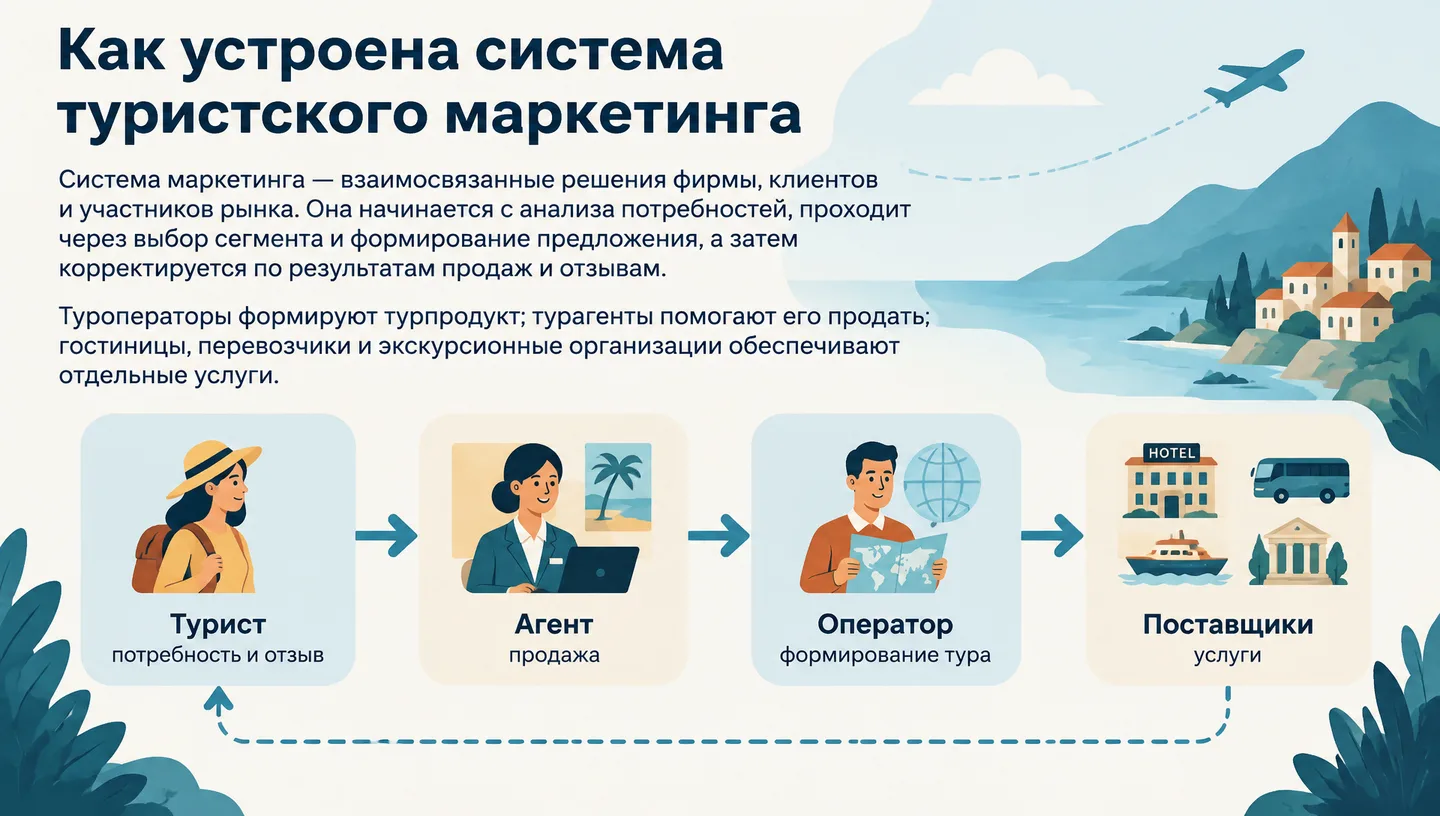 Как устроена система туристского маркетинга