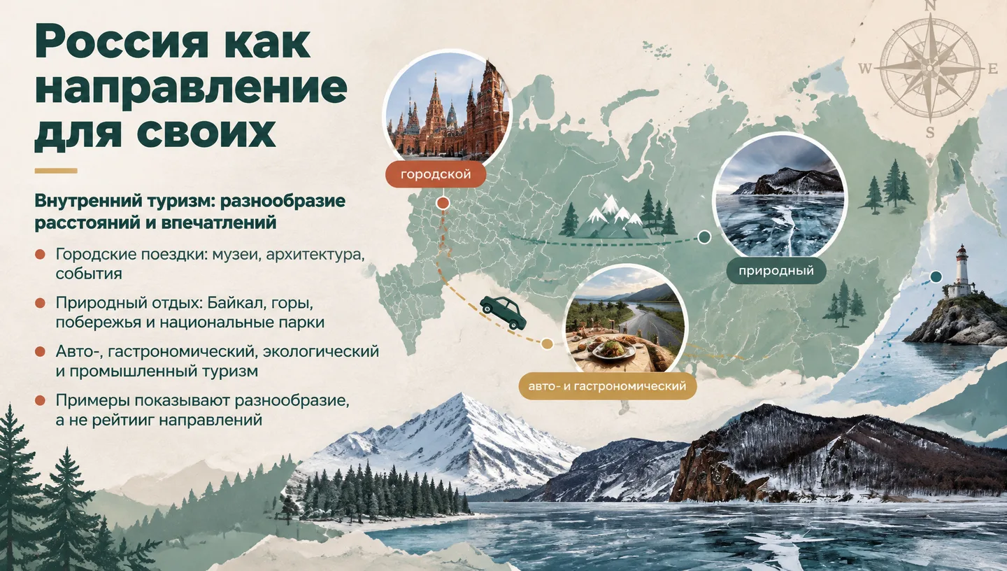 Россия как направление для своих