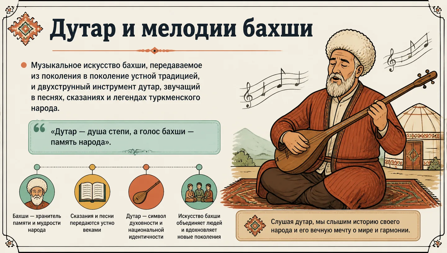 Дутар и мелодии бахши