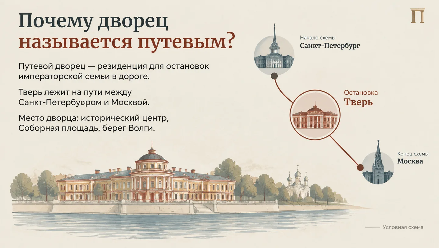 Почему дворец называется путевым?