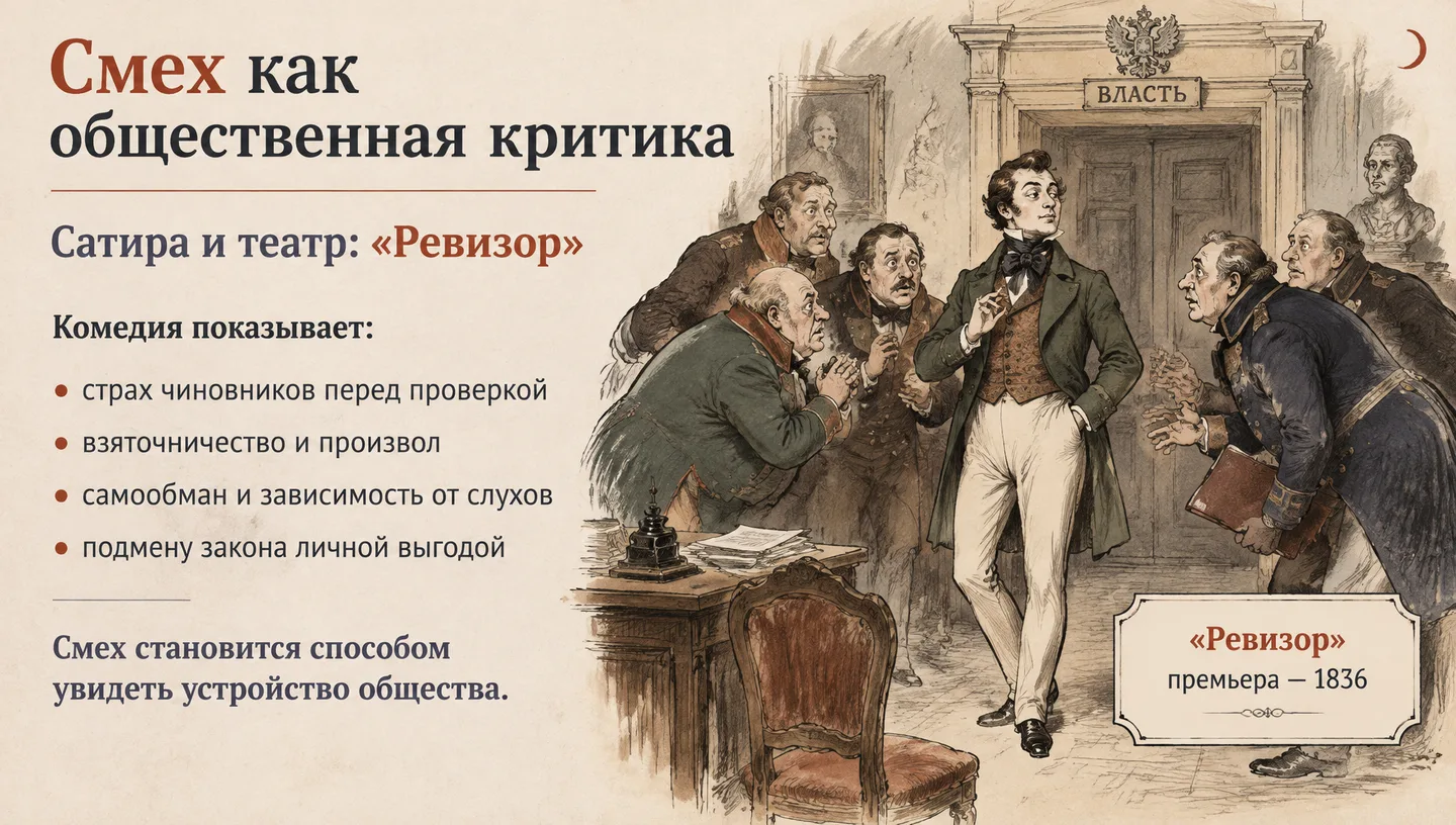 Смех как общественная критика