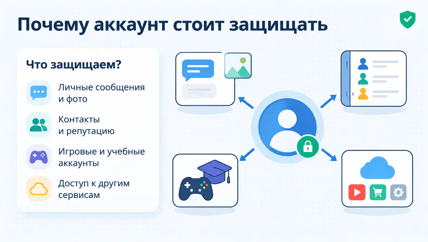 Почему аккаунт стоит защищать