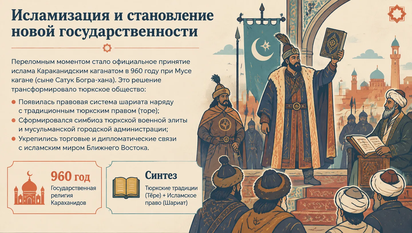 Исламизация и становление новой государственности