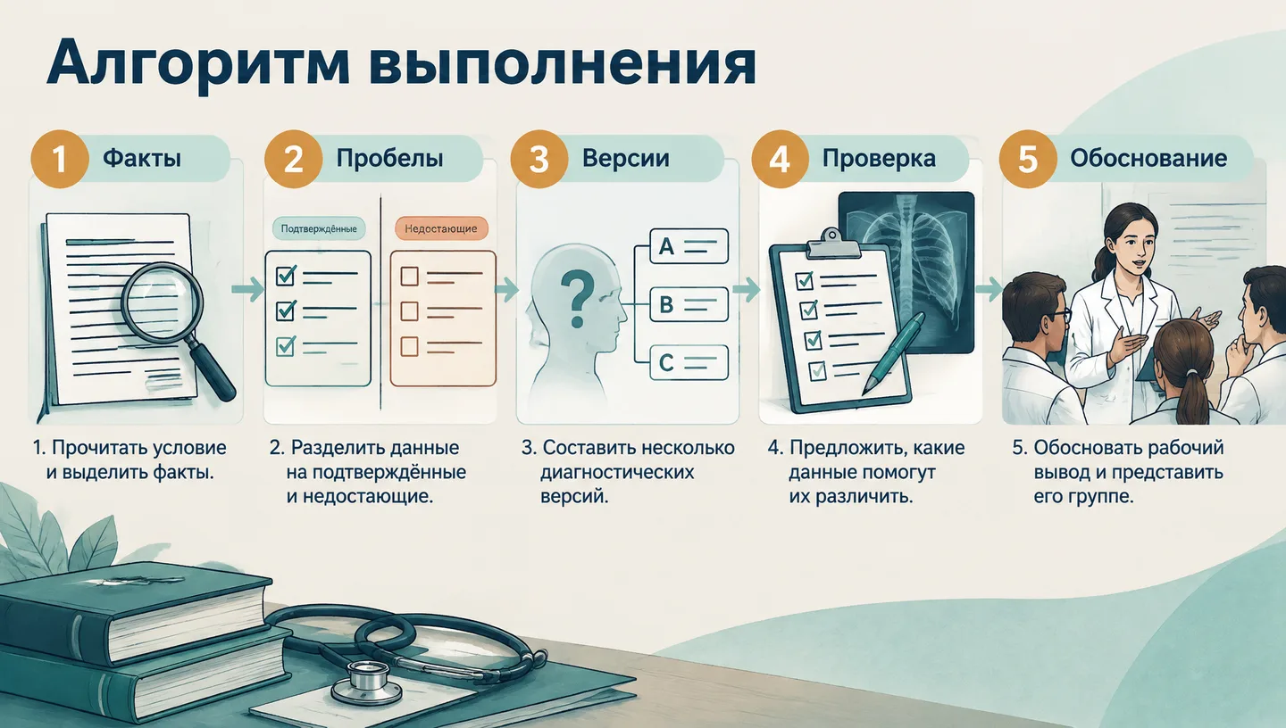 Алгоритм выполнения