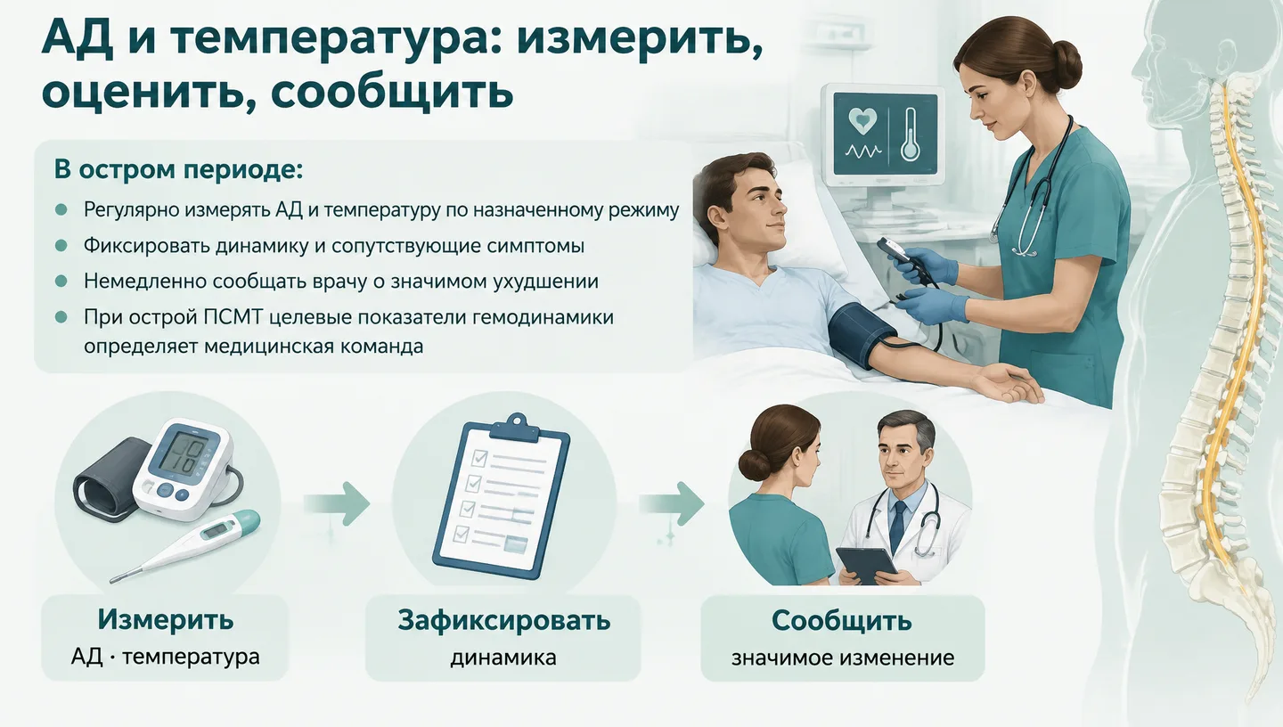 АД и температура: измерить, оценить, сообщить