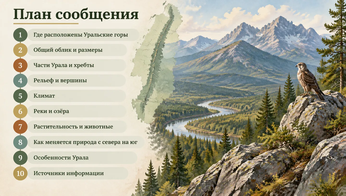 План сообщения