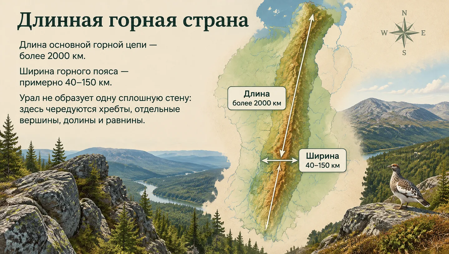 Длинная горная страна