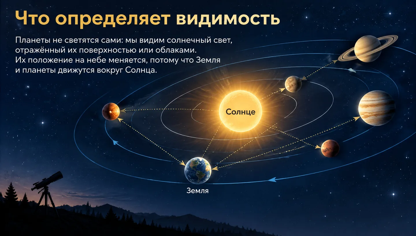 Что определяет видимость