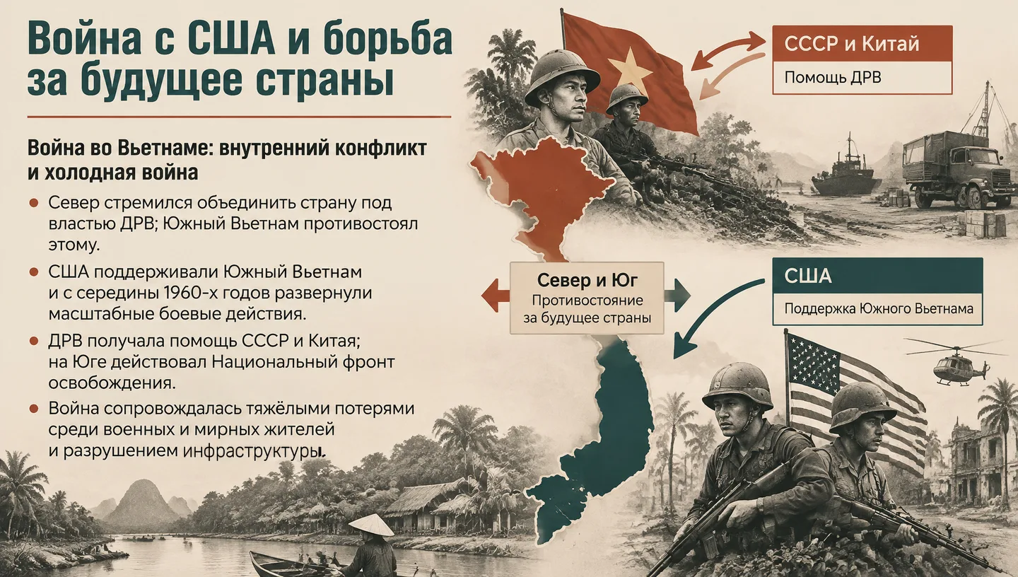 Война с США и борьба за будущее страны