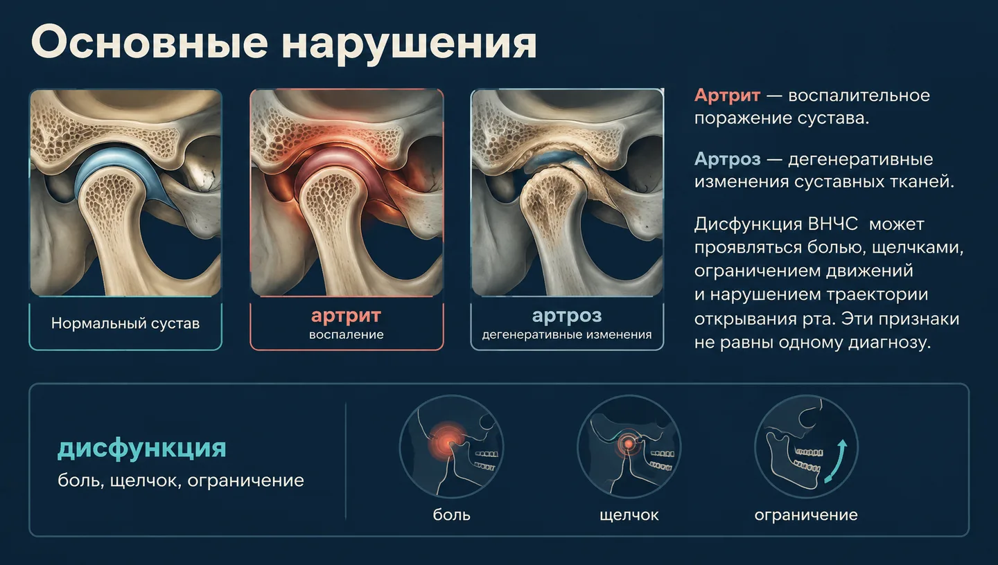 Основные нарушения