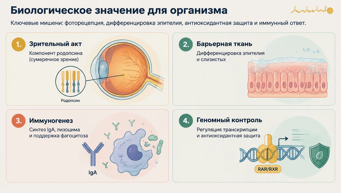 Биологическое значение для организма