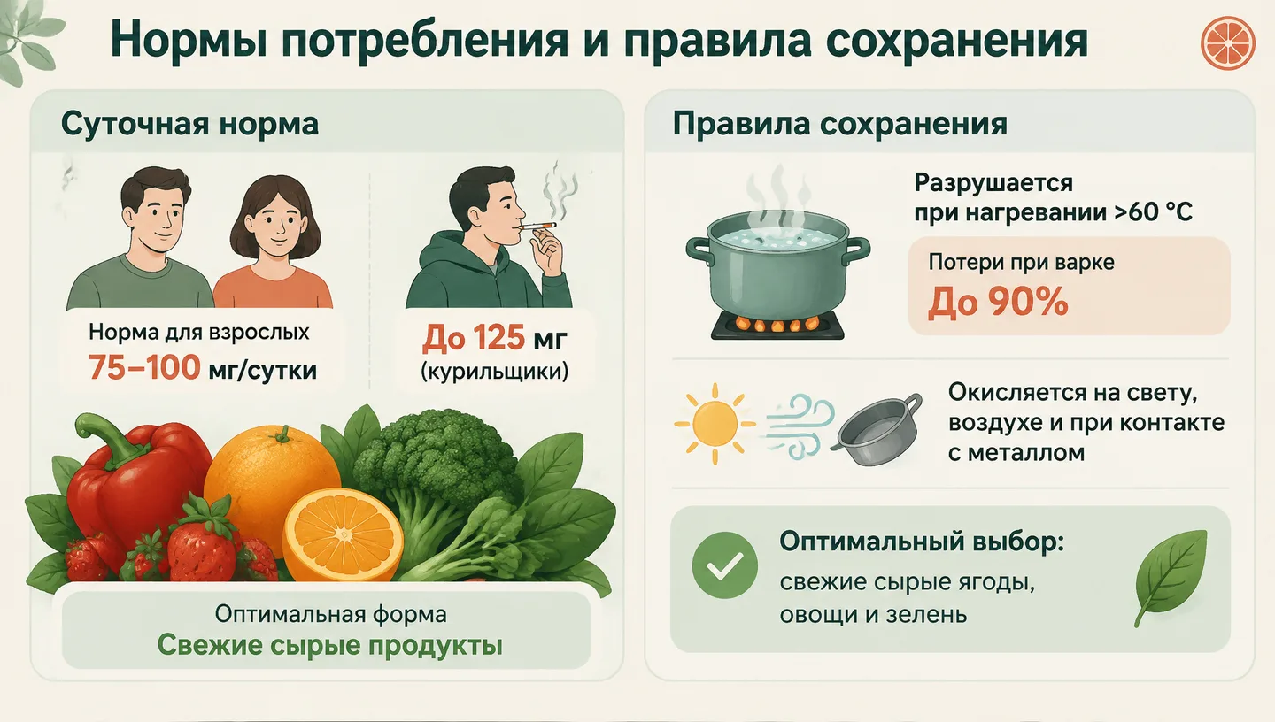 Нормы потребления и правила сохранения